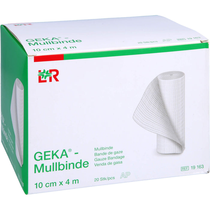 Mullbinde Geka 10cmx4m, 20 St BIN