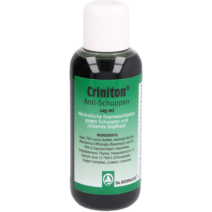 Criniton Anti-Schuppen Haarwaschlotion, 125 ml Lösung