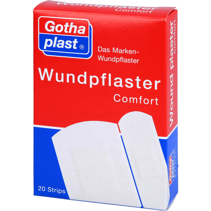 Gothaplast Wundpflaster Comfort Strips in 2 Größen, 20 St. Pflaster