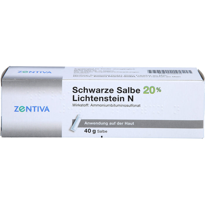 Schwarze Salbe 20% Lichtenstein N, 40 g Ointment