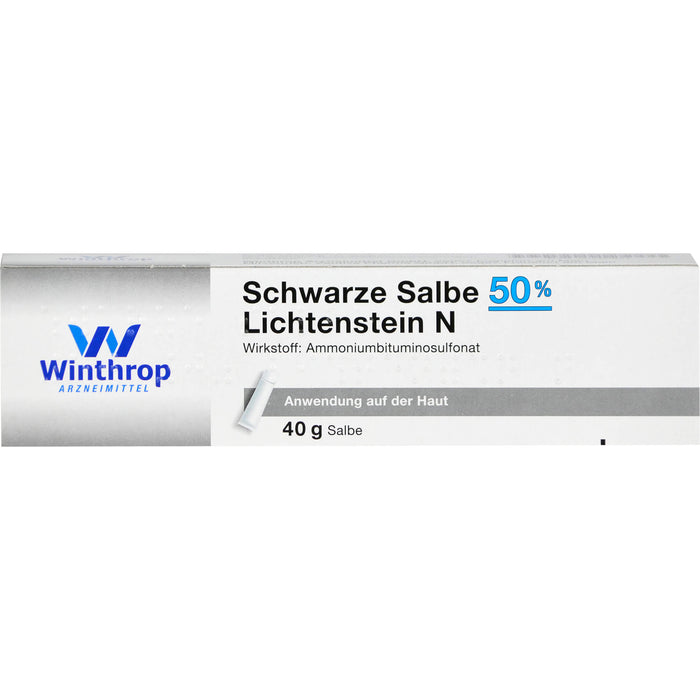 Schwarze Salbe 50% Lichtenstein N, 40 g Ointment