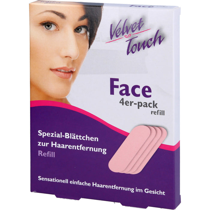 Velvet Touch Face Nachfüllset 4 Stück, 1 pc Paquet