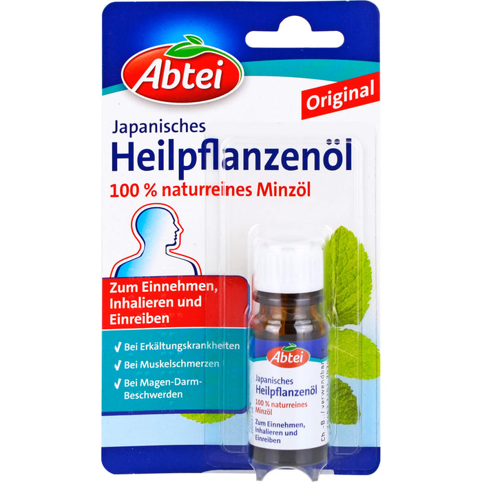 Abtei Original Japanisches Heilpflanzenöl, 10 ml Huile éthérique