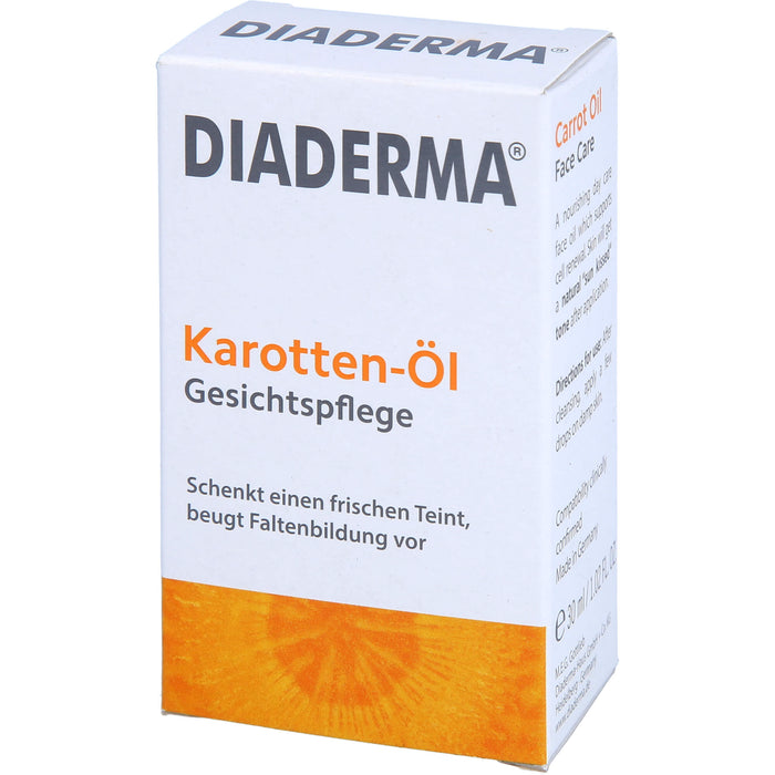 DIADERMA Karotten-Öl Gesichtspflege, 30 ml Öl