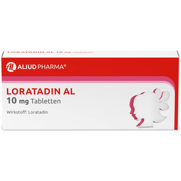 LORATADIN AL 10 mg Tabletten Antiallergikum, 100 St. Tabletten