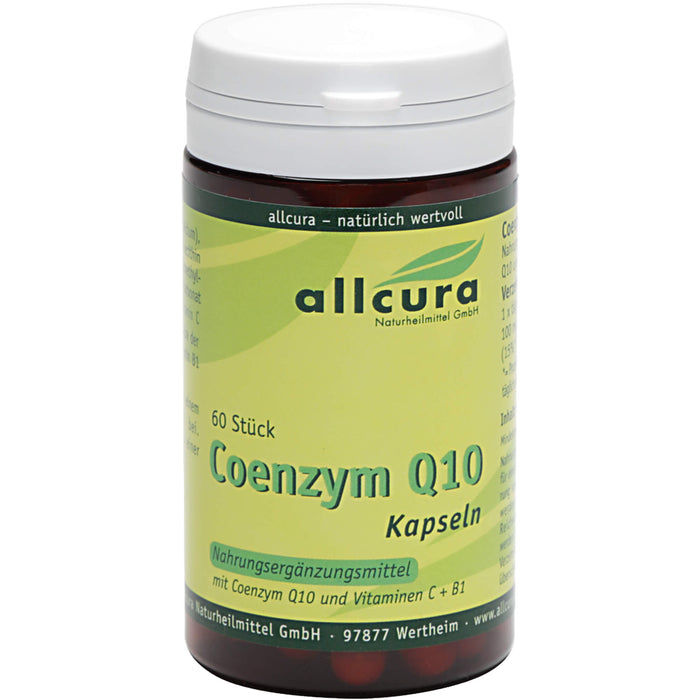 allcura Coenzym Q10 Kapseln, 60 pc Capsules