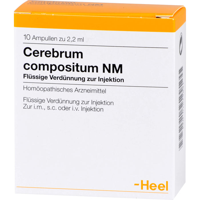 Heel Cerebrum Compositum NM Ampullen, 10 pc Ampoules