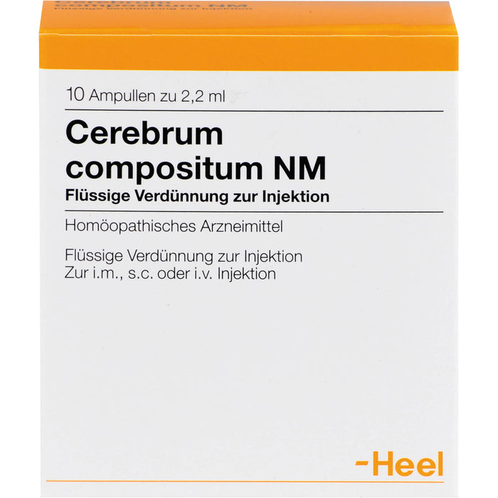 Heel Cerebrum Compositum NM Ampullen, 10 pc Ampoules