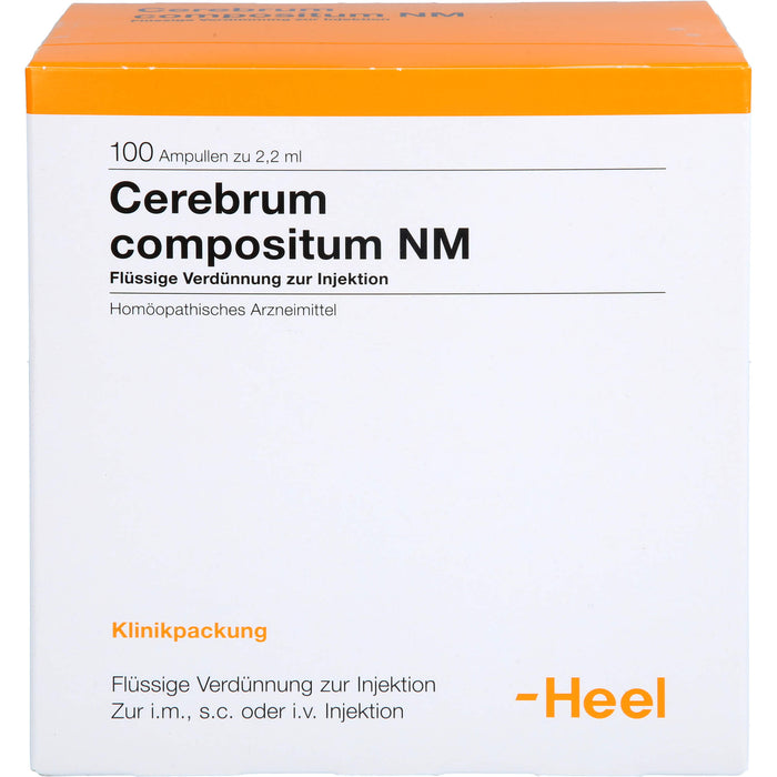 Heel Cerebrum Compositum NM flüssige Verdünnung, 100 pc Ampoules