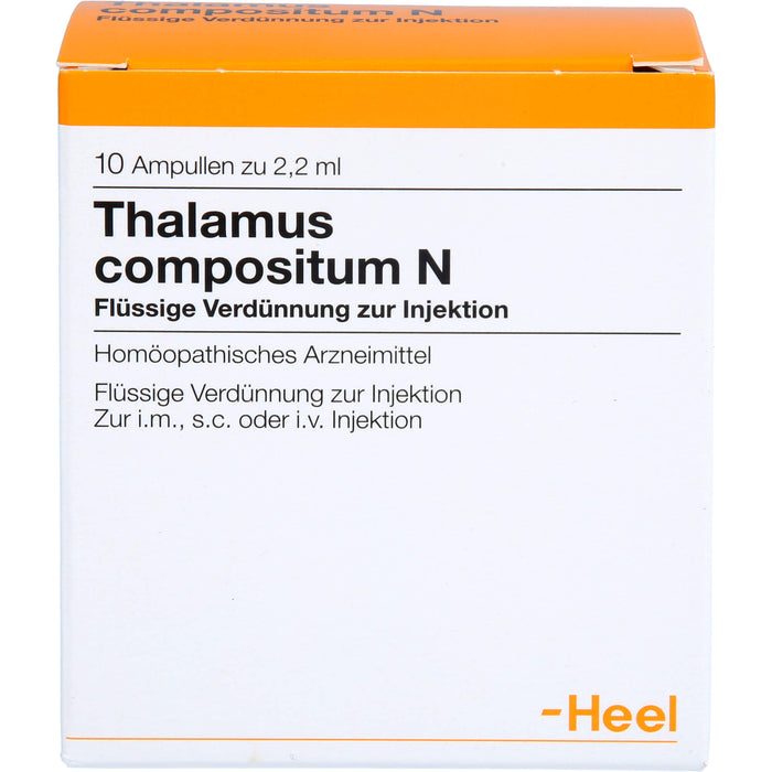 Heel Thalamus compositum N flüssige Verdünnung, 10 pc Ampoules