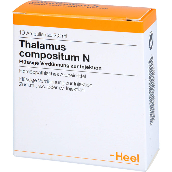 Heel Thalamus compositum N flüssige Verdünnung, 10 St. Ampullen