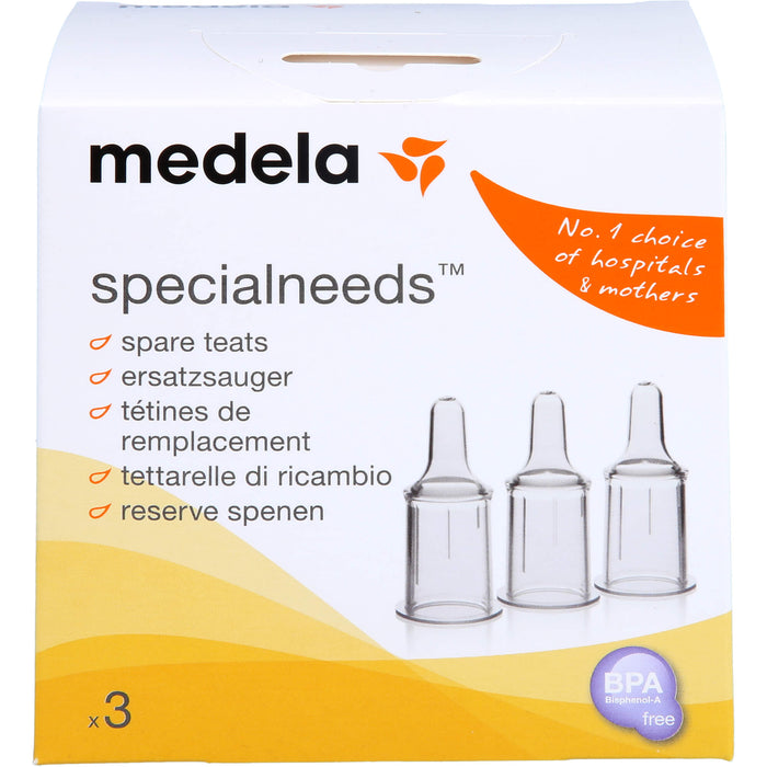 medela SpecialNeeds Gaumenspaltensauger aus Silikon, 1 pcs. Set