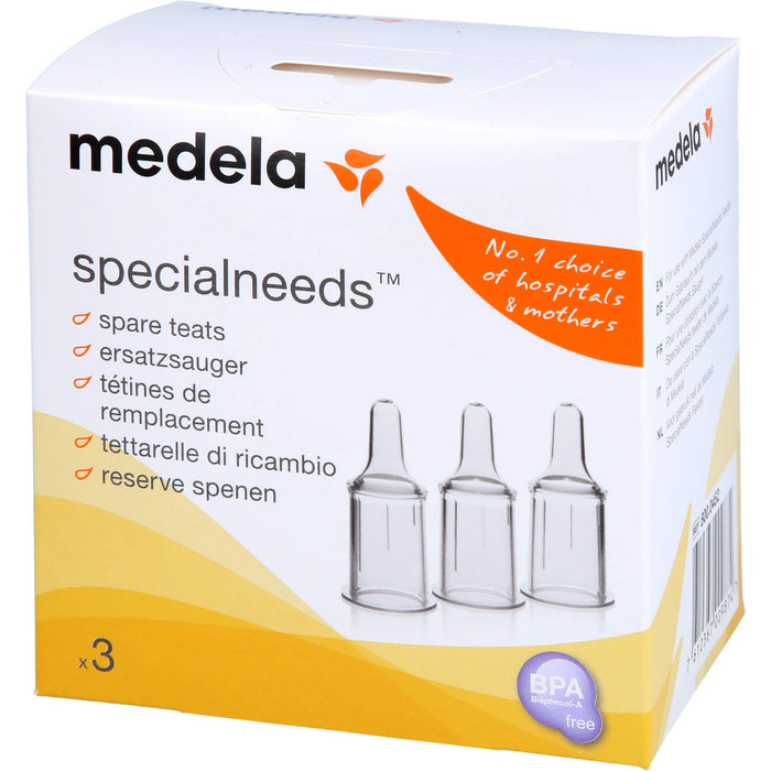 medela SpecialNeeds Gaumenspaltensauger aus Silikon, 1 pcs. Set