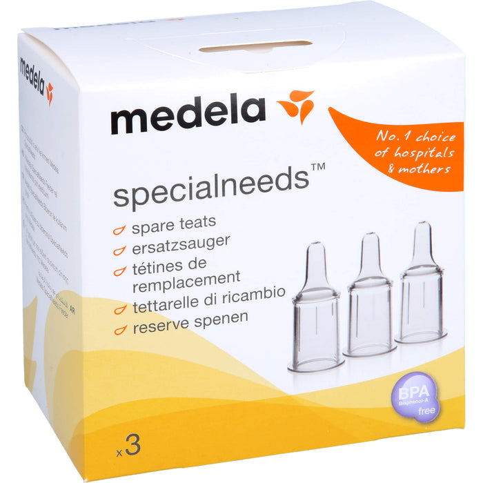 medela SpecialNeeds Gaumenspaltensauger aus Silikon, 1 pcs. Set