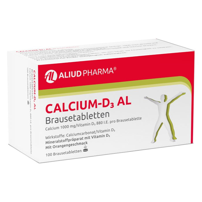 Calcium-D3 AL Brausetabletten, 100 St. Tabletten