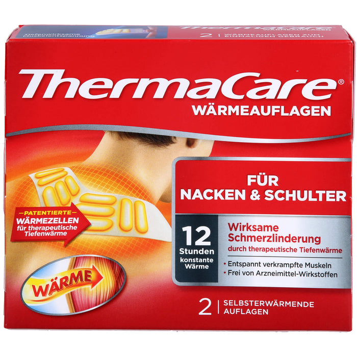 ThermaCare Wärmeauflagen für Nacken & Schulter, 2 pc Pansement