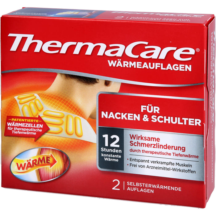 ThermaCare Wärmeauflagen für Nacken & Schulter, 2 pc Pansement