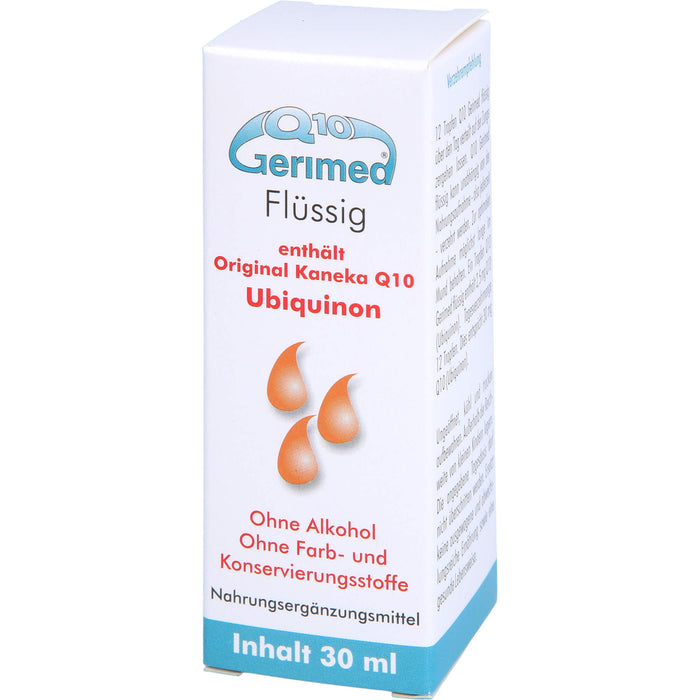 Q10 Gerimed flüssig ohne Alkohol, 30 ml Lösung