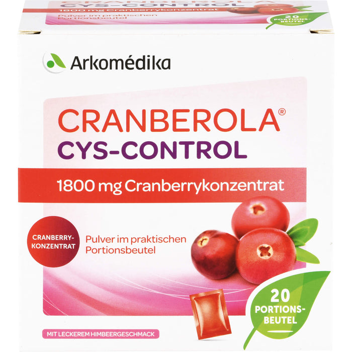 Cranberola Cys-Control Pulver im Portionsbeutel, 20 pcs. Sachets