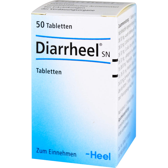 Diarrheel SN Tabletten bei Erkrankungen der Verdauungsorgane, 50 pc Tablettes