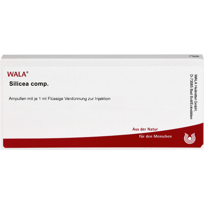 WALA Silicea comp. flüssige Verdünnung, 10 pc Ampoules