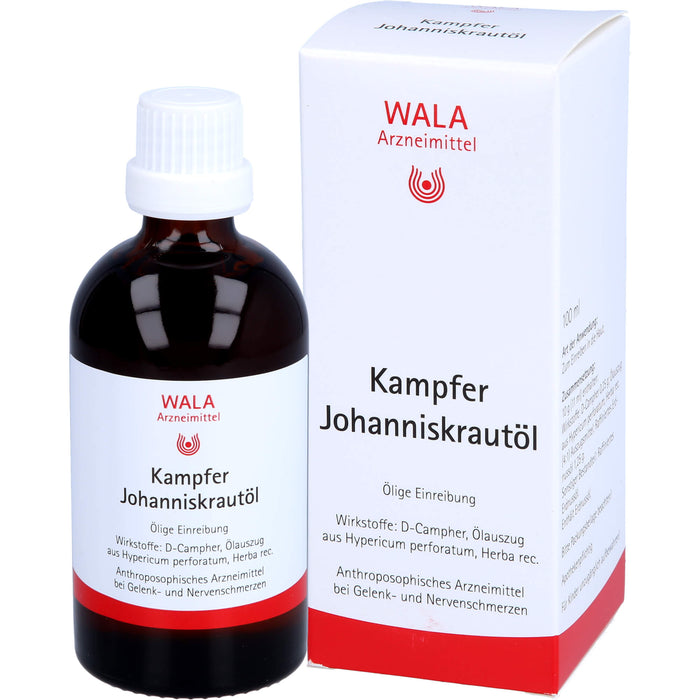 WALA Kampfer Johanniskrautöl, 100 ml Huile