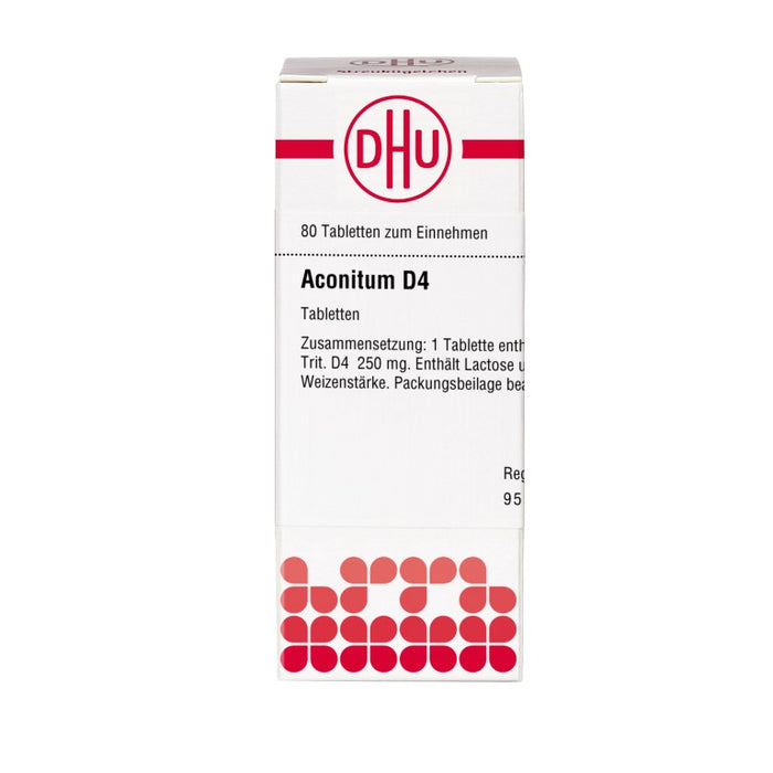 DHU Aconitum D 4 Tabletten, 80 pcs. Tablets