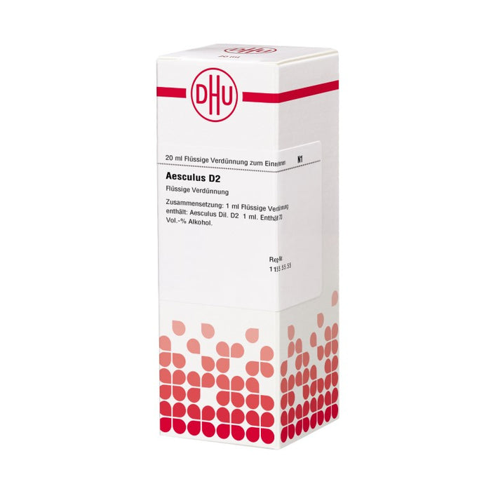 DHU Aesculus D2 Dilution, 20 ml Lösung