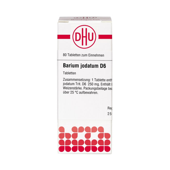 DHU Barium jodatum D6 Tabletten, 80 pcs. Tablets