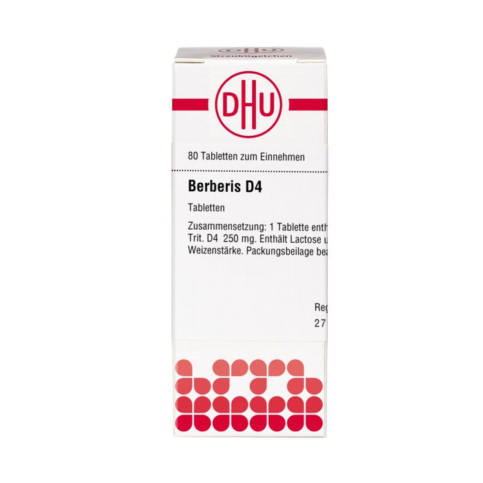 DHU Berberis D4 Tabletten, 80 pcs. Tablets