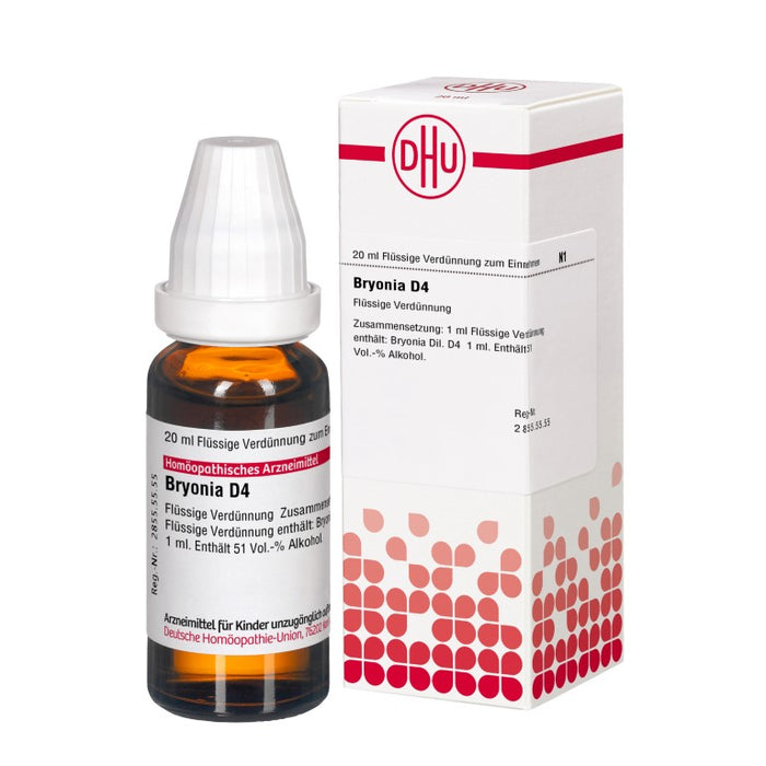 DHU Bryonia D4 Dilution, 20 ml Lösung