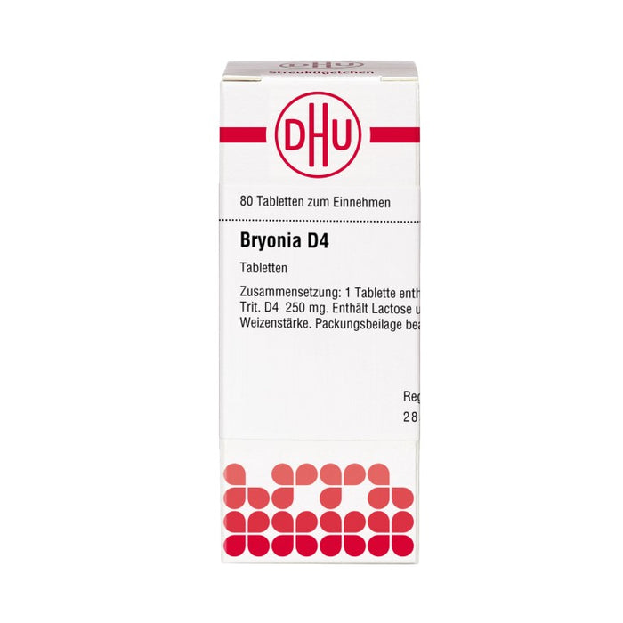 DHU Bryonia D4 Tabletten, 80 St. Tabletten