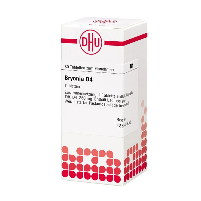 DHU Bryonia D4 Tabletten, 80 pcs. Tablets