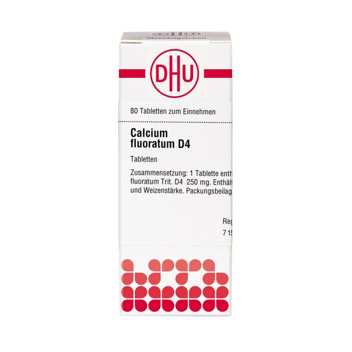 DHU Calcium fluoratum D4 Tabletten, 80 pc Tablettes