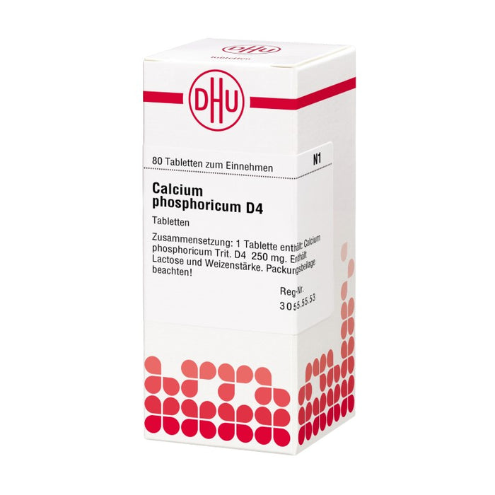 DHU Calcium phosphoricum D4 Tabletten, 80 pc Tablettes