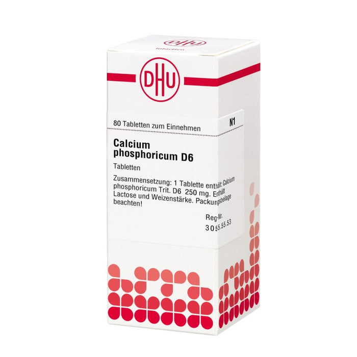 DHU Calcium phosphoricum D6 Tabletten, 80 pcs. Tablets