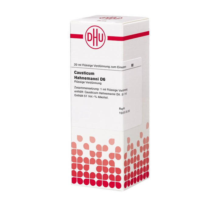 DHU Causticum Hahnemanni D6 Dilution, 20 ml Lösung