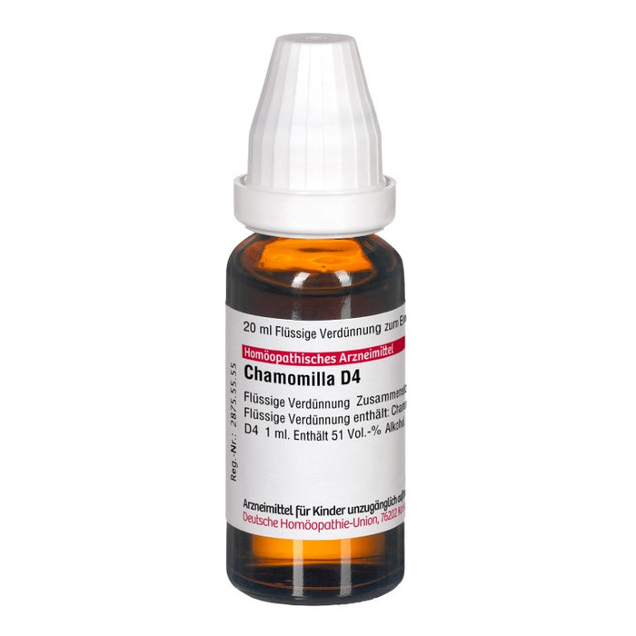 DHU Chamomilla D4 Dilution, 20 ml Lösung