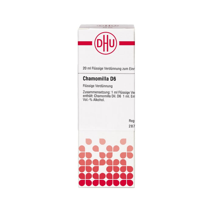 DHU Chamomilla D6 Dilution, 20 ml Lösung