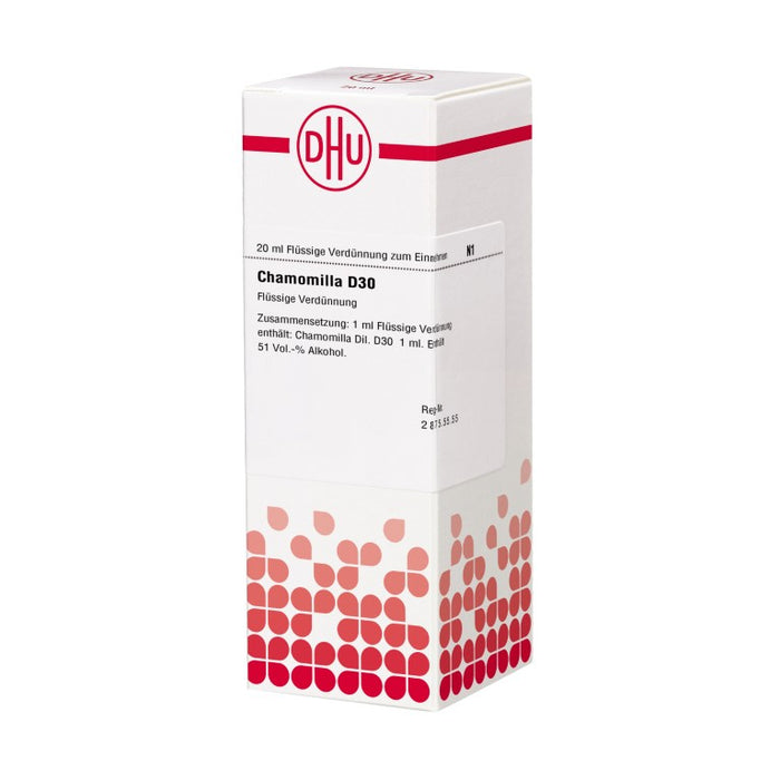 DHU Chamomilla D30 Dilution, 20 ml Lösung