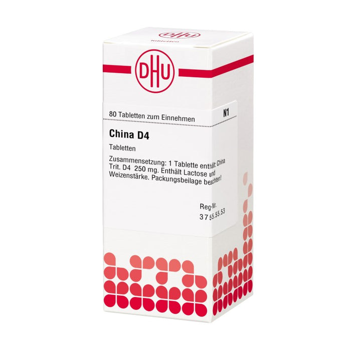 DHU China D4 Tabletten, 80 St. Tabletten