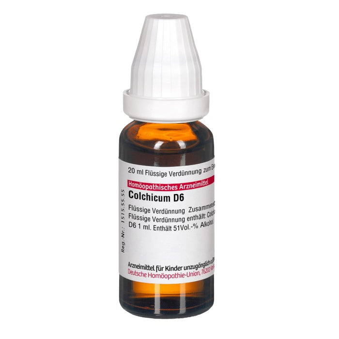 Colchicum D6 DHU Dilution, 20 ml Lösung