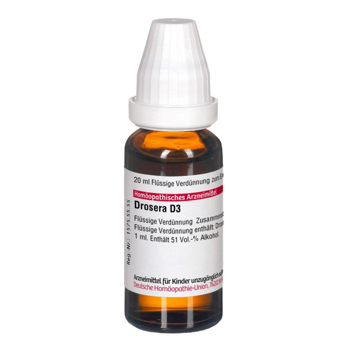 DHU Drosera D3 Dilution, 20 ml Lösung