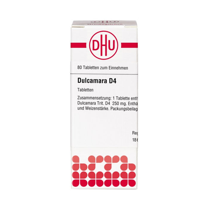 DHU Dulcamara D4 Tabletten, 80 St. Tabletten