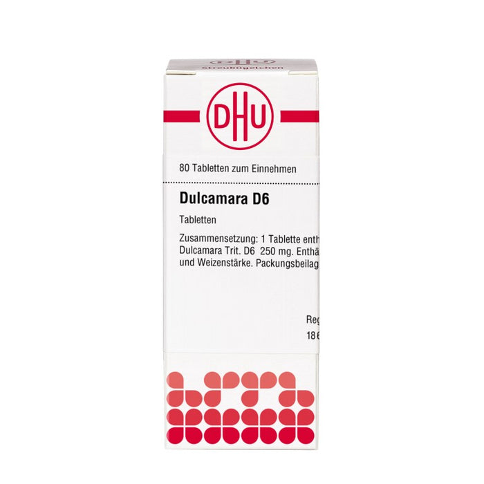 Dulcamara D6 DHU Tabletten, 80 St. Tabletten