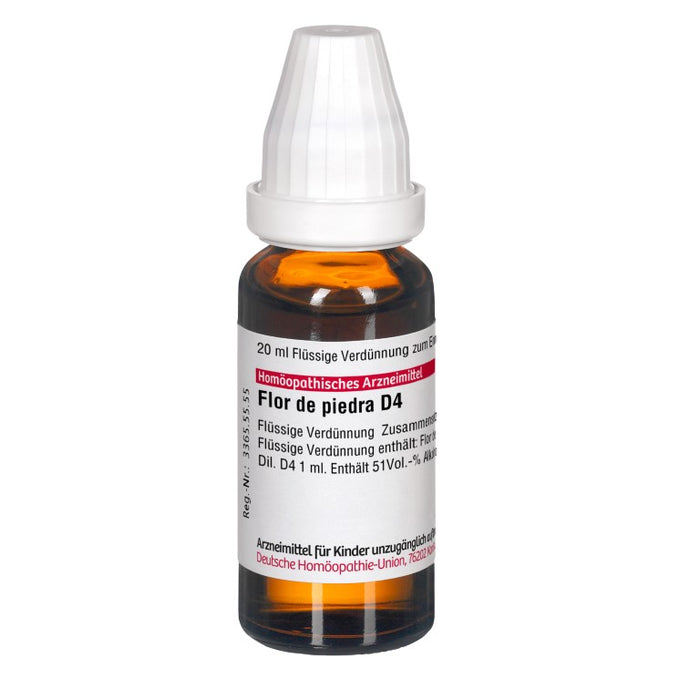 Flor de Piedra D4 DHU Dilution, 20 ml Lösung