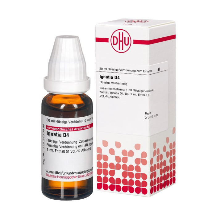 DHU Ignatia D4 Dilution, 20 ml Lösung