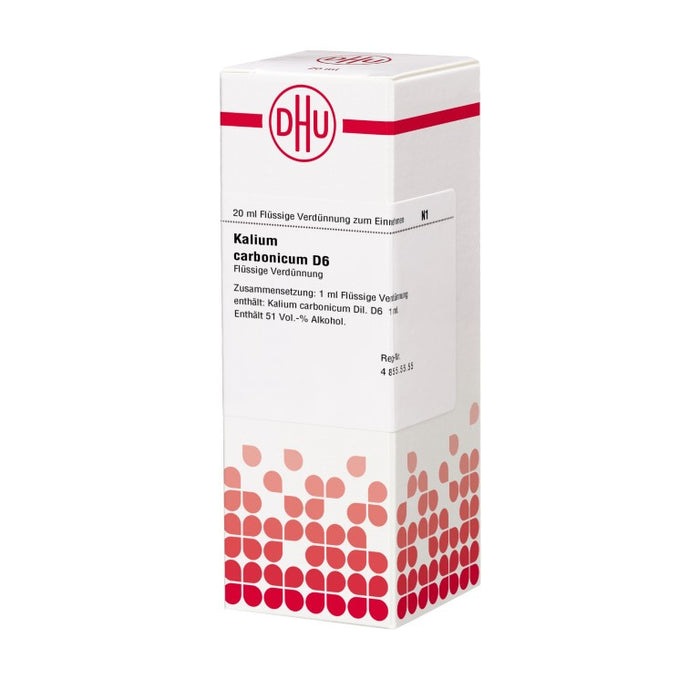 DHU Kalium carbonicum D6 Dilution, 20 ml Lösung