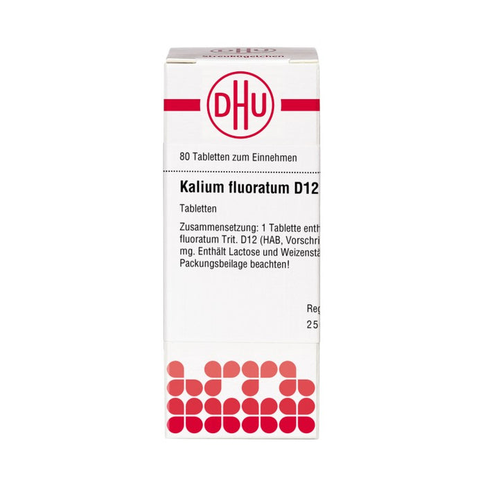 DHU Kalium fluoratum D12 Tabletten, 80 pcs. Tablets