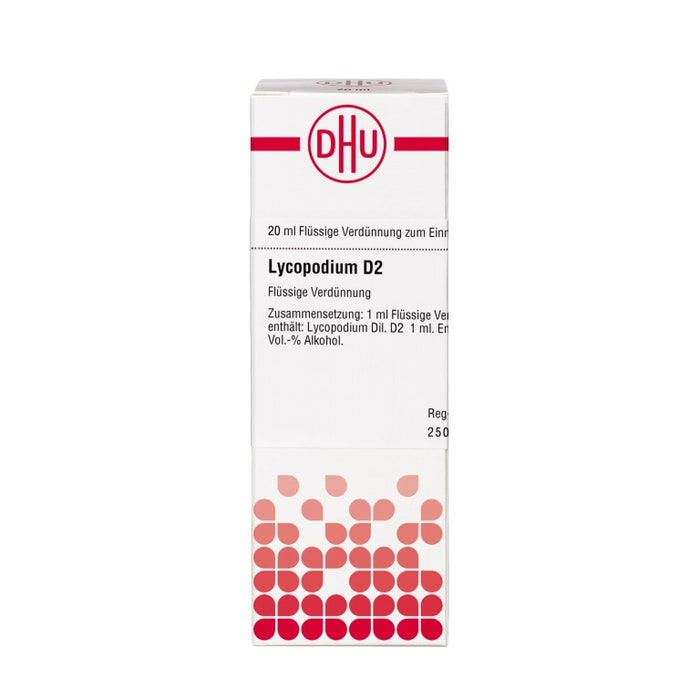 DHU Lycopodium D2 Dilution, 20 ml Lösung